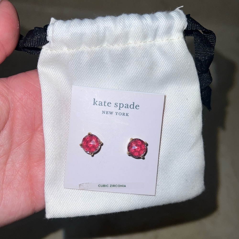 Kate spade pink earrings